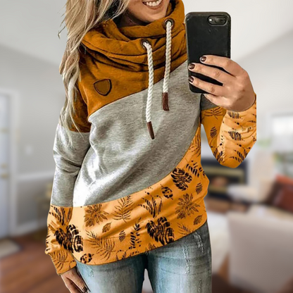 Adelle® | Long-sleeved, casual jumper with hood