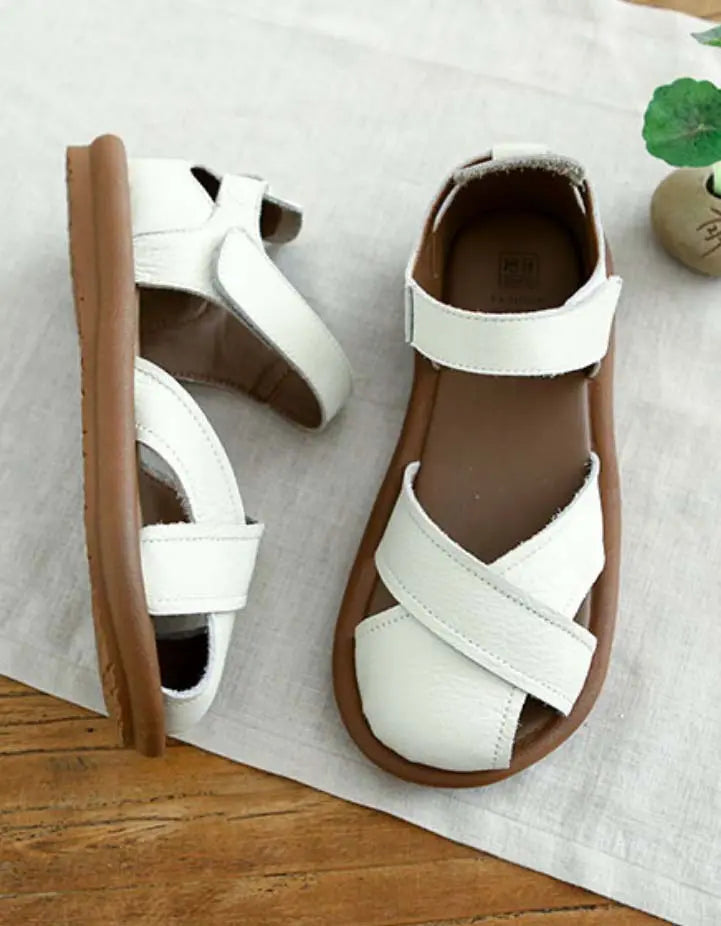 [Clearance] Summer Close Toe Comfortabel Flat Sandals 40 Ada Fashion