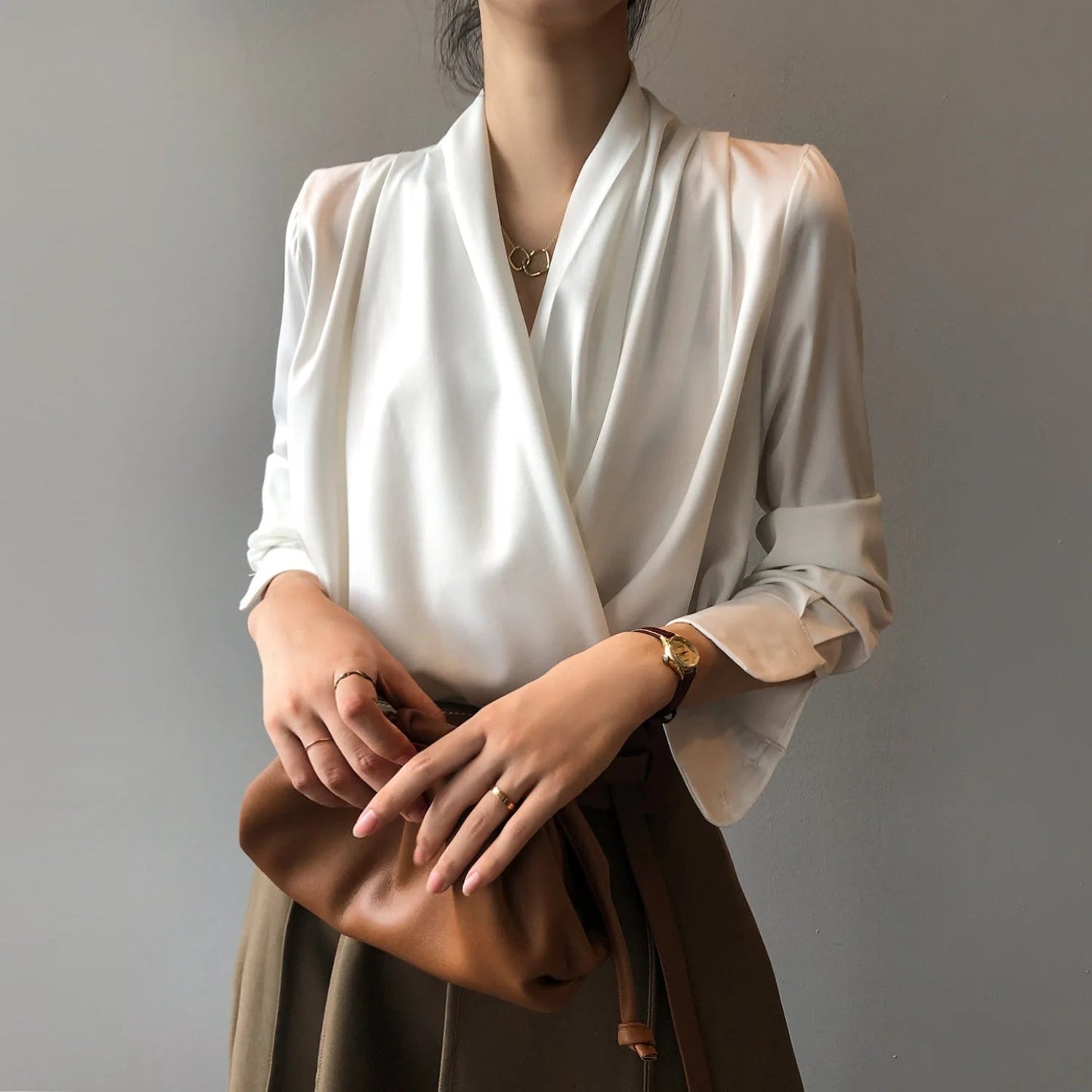 Cecilia | Effortless and Trendy winter Blouse