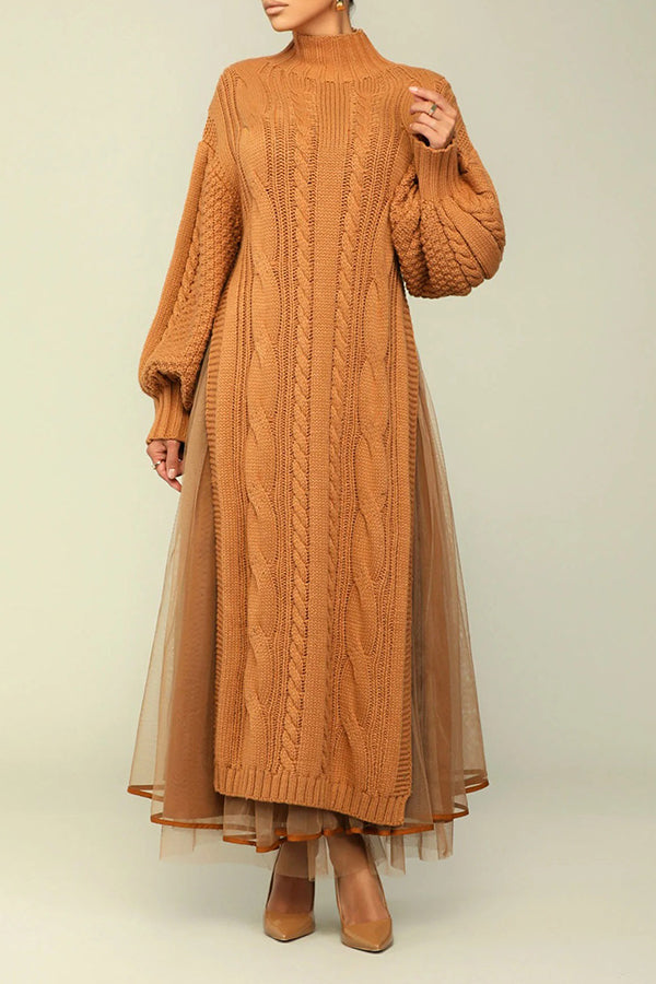 Solene | Modern and Comfortable winter Dress