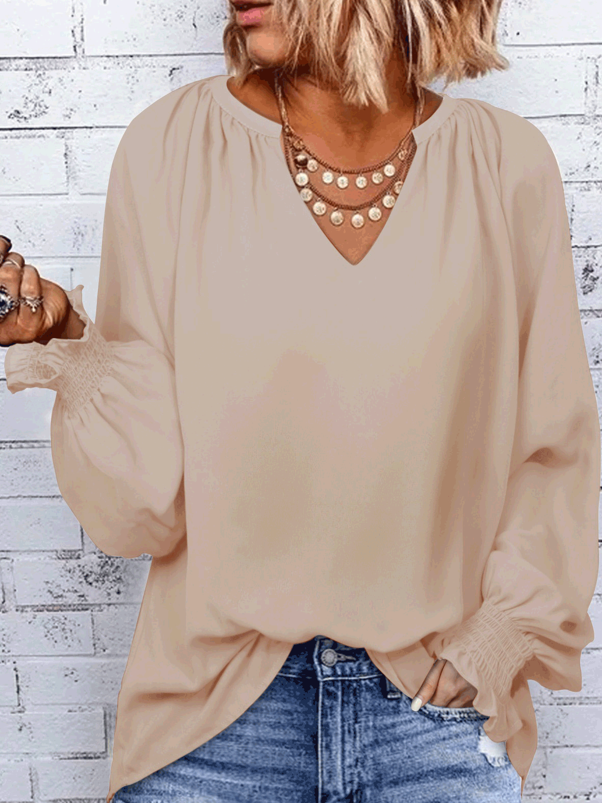 Virginia | Modern and Fashionable winter Blouse